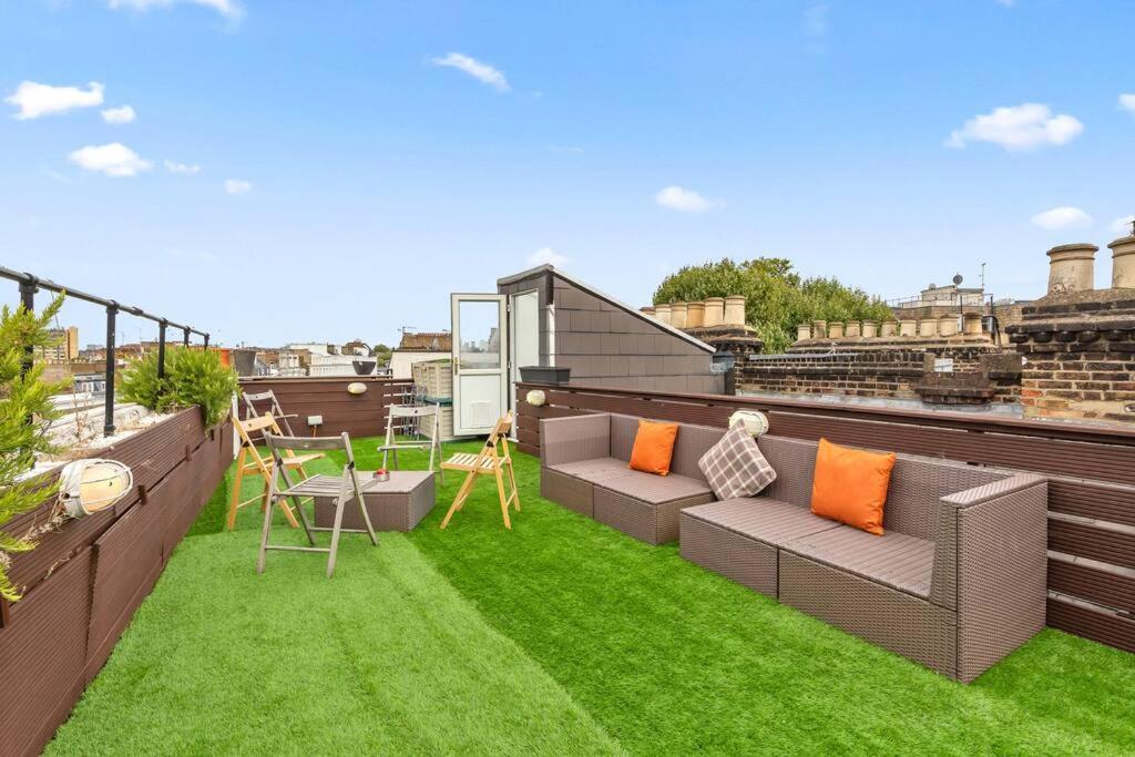 Spacious Sleep 11 With Terrace In Earls Court Ec99 Londen Buitenkant foto