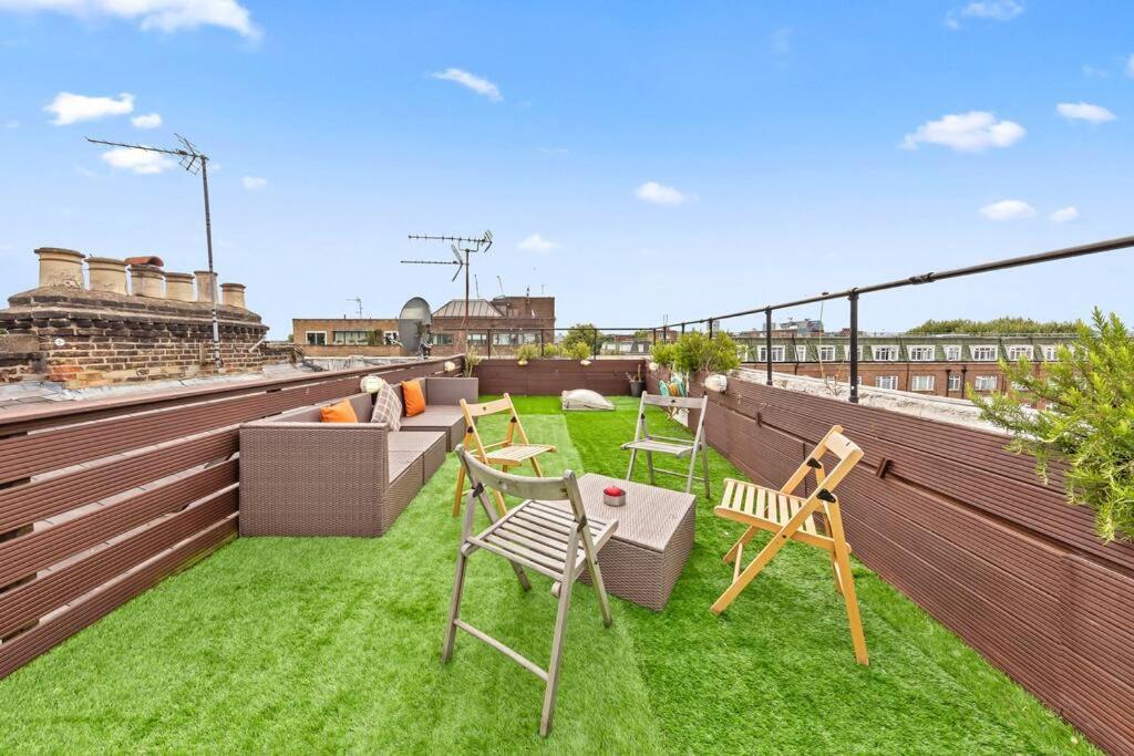 Spacious Sleep 11 With Terrace In Earls Court Ec99 Londen Buitenkant foto
